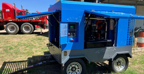 375 cfm Diesel Compressor in Mexico