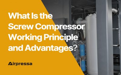 Qual é o Princípio de Funcionamento do Compressor Parafuso?